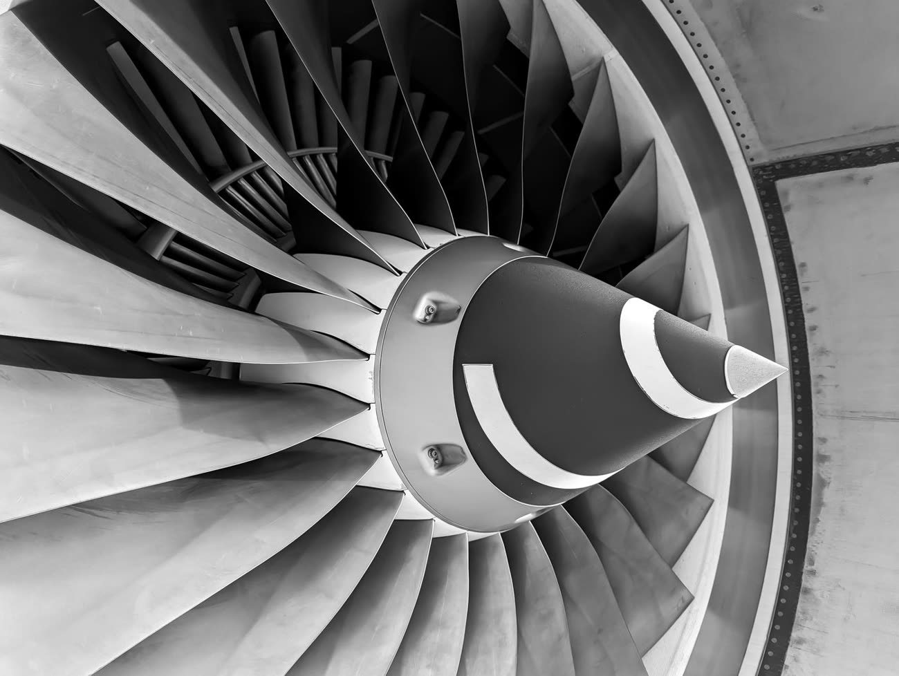 Turbine component representing flight-critical aerospace inspection